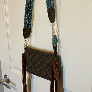 Boho Western Nashville Fringe Purse
